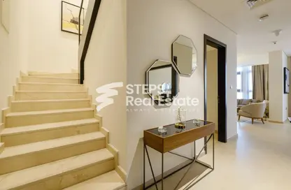 Duplex - 2 Bedrooms - 4 Bathrooms for rent in Anas Street - Fereej Bin Mahmoud North - Fereej Bin Mahmoud - Doha