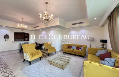 Apartment - 1 Bedroom - 2 Bathrooms for rent in One Porto Arabia - Porto Arabia - The Pearl Island - Doha