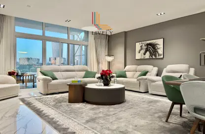 شقة - 2 غرف نوم - 3 حمامات للايجار في عرض البوليفارد - مدينة الياسمين - الوسيل