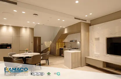 Apartment - 1 Bedroom - 1 Bathroom for rent in FJ9 Residential Tower - Marina District - Lusail