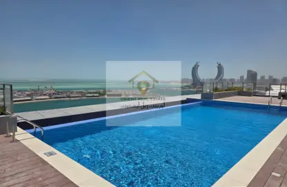 Apartment - 2 Bedrooms - 4 Bathrooms for rent in Lusail Marina Heights - Marina District - Lusail