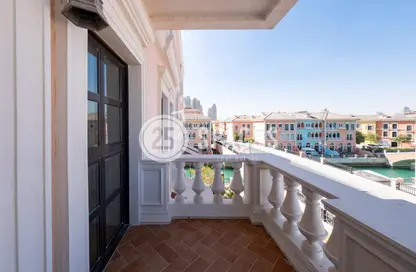 Apartment - 1 Bedroom - 2 Bathrooms for rent in Gondola - Qanat Quartier - The Pearl Island - Doha