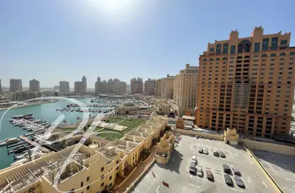 شقة - غرفة نوم - 2 حمامات للايجار في برج 18 - بورتو أرابيا - جزيرة اللؤلؤة - الدوحة