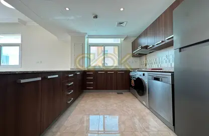 Kitchen image for: Apartment - 2 Bedrooms - 3 Bathrooms for rent in Milan - Fox Hills - Fox Hills - Lusail, Image 1