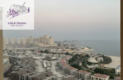 Apartment - 1 Bedroom - 2 Bathrooms for rent in West Porto Drive - Porto Arabia - The Pearl Island - Doha