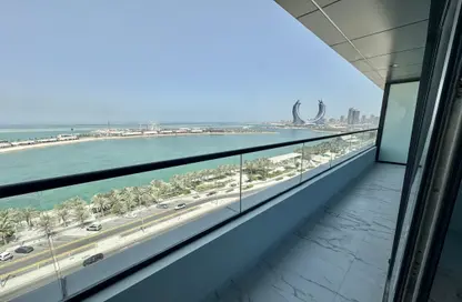 Apartment - 2 Bedrooms - 3 Bathrooms for rent in Lusail Residence - Marina District - Lusail