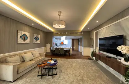 Living / Dining Room image for: Apartment - 1 Bedroom - 1 Bathroom for rent in Lusail City - Lusail, Image 1