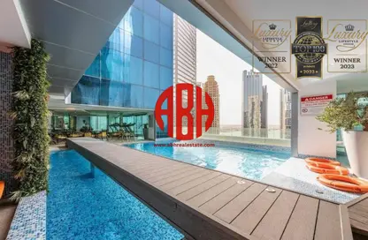 شقة - 2 غرف نوم - 3 حمامات للايجار في برج وست باي - الخليج الجنوبي - الخليج الغربي - الدوحة