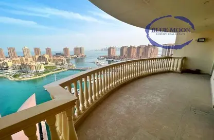 Apartment - 3 Bedrooms - 4 Bathrooms for rent in East Porto Drive - Porto Arabia - The Pearl Island - Doha