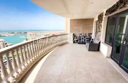 شقة - 3 غرف نوم - 5 حمامات للبيع في طريق بورتو الغربي - بورتو أرابيا - جزيرة اللؤلؤة - الدوحة شقة - 3 غرف نوم - 5 حمامات للبيع في طريق بورتو الغربي - بورتو أرابيا - جزيرة اللؤلؤة - الدوحة