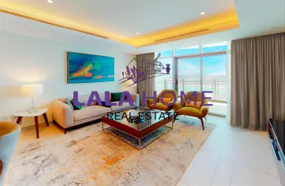 Apartment - 2 Bedrooms - 3 Bathrooms for rent in Abraj Bay - Abraj Quartiers - The Pearl Island - Doha