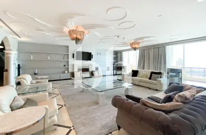 (بنتهاوس  (روف - 7 غرف نوم - 8 حمامات للايجار في فيفا غرب - فيفا بحرية - جزيرة اللؤلؤة - الدوحة