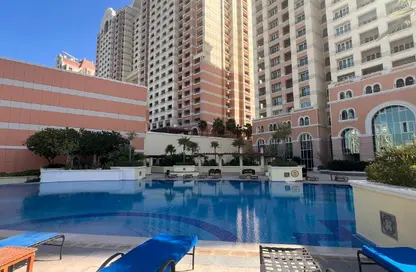 Apartment - Studio - 1 Bathroom for rent in Viva West - Viva Bahriyah - The Pearl Island - Doha