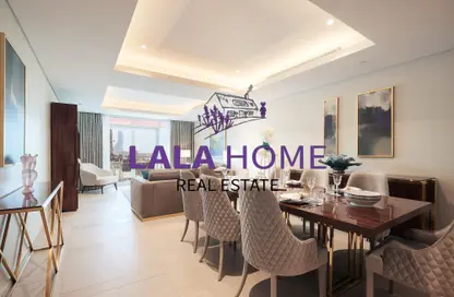 Townhouse - 3 Bedrooms - 5 Bathrooms for rent in Abraj Bay - Abraj Quartiers - The Pearl Island - Doha