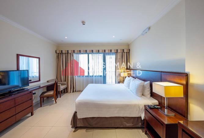 شقة - غرفة نوم - 1 حمام للايجار في طريق بورتو الشرقي - بورتو أرابيا - جزيرة اللؤلؤة - الدوحة