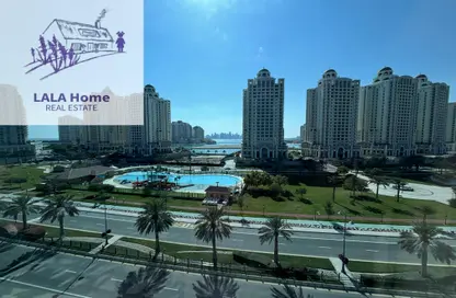 Apartment - 1 Bedroom - 2 Bathrooms for rent in Viva Central - Viva Bahriyah - The Pearl Island - Doha