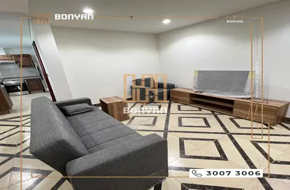 Living Room image for: Apartment - 2 Bedrooms - 2 Bathrooms for rent in Regency Residence Fox Hills 1 - Lusail, Image 1