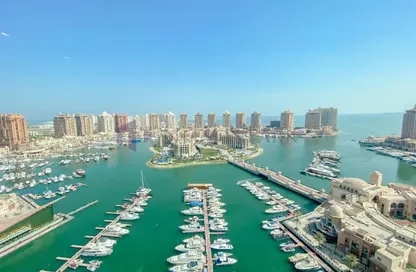 Penthouse - 4 Bedrooms - 5 Bathrooms for sale in Tower 8 - Porto Arabia - The Pearl Island - Doha