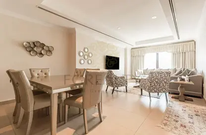 شقة - غرفة نوم - 2 حمامات للبيع في طريق بورتو الشرقي - بورتو أرابيا - جزيرة اللؤلؤة - الدوحة