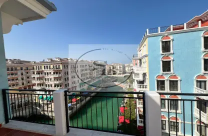 Balcony image for: Apartment - 3 Bedrooms - 3 Bathrooms for rent in Carnaval - Qanat Quartier - The Pearl Island - Doha, Image 1