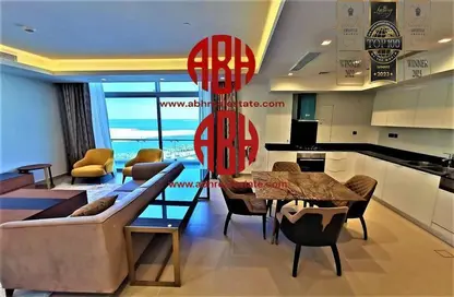 Apartment - 1 Bedroom - 2 Bathrooms for rent in Burj Al Marina - Marina District - Lusail