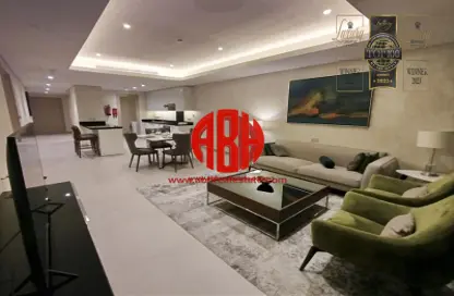 Apartment - 1 Bedroom - 2 Bathrooms for rent in Tower 5 - Abraj Quartiers - The Pearl Island - Doha