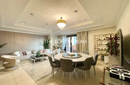 Apartment - 4 Bedrooms - 4 Bathrooms for rent in West Porto Drive - Porto Arabia - The Pearl Island - Doha