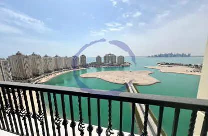 دوبلكس - 4 غرف نوم - 5 حمامات للايجار في فيفا غرب - فيفا بحرية - جزيرة اللؤلؤة - الدوحة