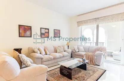 Apartment - 1 Bedroom - 2 Bathrooms for rent in Viva East - Viva Bahriyah - The Pearl Island - Doha