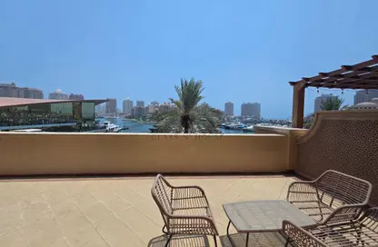Townhouse - 1 Bedroom - 2 Bathrooms for sale in Marina Gate - Porto Arabia - The Pearl Island - Doha