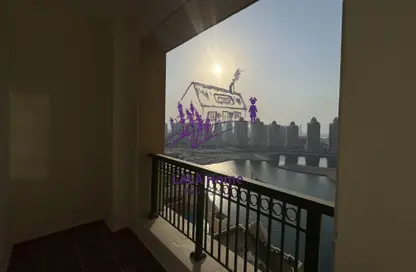 Apartment - 1 Bedroom - 2 Bathrooms for rent in Viva West - Viva Bahriyah - The Pearl Island - Doha