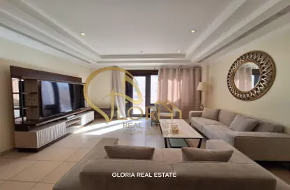 Apartment - 1 Bedroom - 2 Bathrooms for rent in East Porto Drive - Porto Arabia - The Pearl Island - Doha