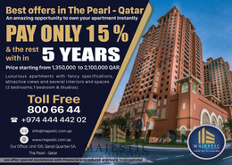 For Sale! 3BR Apartment in The Pearl