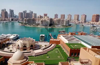 Apartment - 1 Bathroom for sale in Tower 29 - Porto Arabia - The Pearl Island - Doha