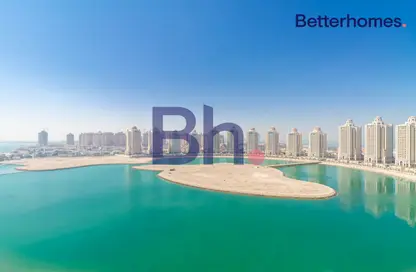 شقة - 2 غرف نوم - 3 حمامات للايجار في فيفا غرب - فيفا بحرية - جزيرة اللؤلؤة - الدوحة