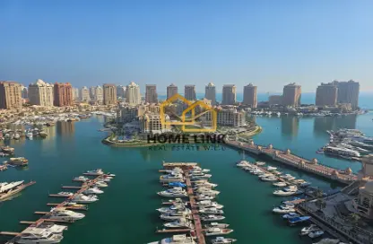 Apartment - 3 Bedrooms - 4 Bathrooms for rent in One Porto Arabia - Porto Arabia - The Pearl Island - Doha