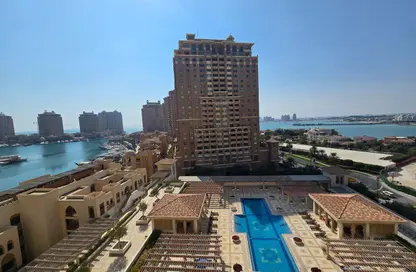 شقة - 2 غرف نوم - 3 حمامات للبيع في بوابة المارينا - بورتو أرابيا - جزيرة اللؤلؤة - الدوحة