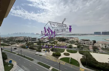 Apartment - 2 Bedrooms - 3 Bathrooms for sale in East Porto Drive - Porto Arabia - The Pearl Island - Doha