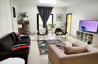 Living Room image for: Apartment - 3 Bedrooms - 3 Bathrooms for sale in Rome - Fox Hills - Fox Hills - Lusail, Image 1