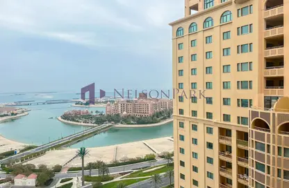 Apartment - 1 Bedroom - 2 Bathrooms for rent in East Porto Drive - Porto Arabia - The Pearl Island - Doha