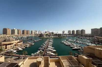 Apartment - Studio - 1 Bathroom for rent in West Porto Drive - Porto Arabia - The Pearl Island - Doha