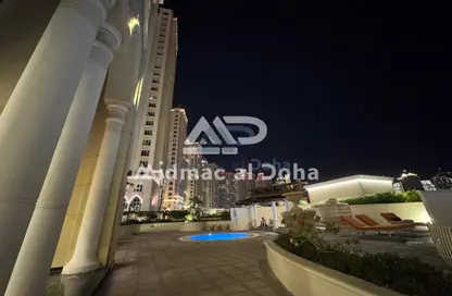 Apartment - Studio - 1 Bathroom for rent in Tower 6 - Viva Bahriyah - The Pearl Island - Doha