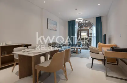 Apartment - Studio - 1 Bathroom for rent in La Plage Centrale - La Plage - The Pearl Island - Doha