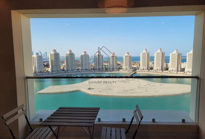 شقة - غرفة نوم - 2 حمامات للايجار في فيفا بحرية - جزيرة اللؤلؤة - الدوحة
