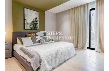 Apartment - 1 Bedroom - 2 Bathrooms for sale in Burj Al Marina - Marina District - Lusail