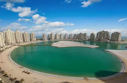 Apartment - 2 Bedrooms - 3 Bathrooms for rent in Viva Central - Viva Bahriyah - The Pearl Island - Doha