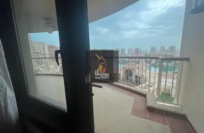 Apartment - 3 Bedrooms - 3 Bathrooms for rent in West Porto Drive - Porto Arabia - The Pearl Island - Doha