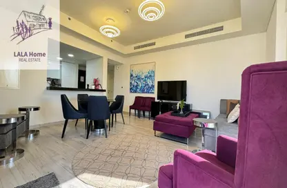 Apartment - 1 Bedroom - 2 Bathrooms for rent in Burj DAMAC Waterfront - Waterfront Residential - The Waterfront - Lusail