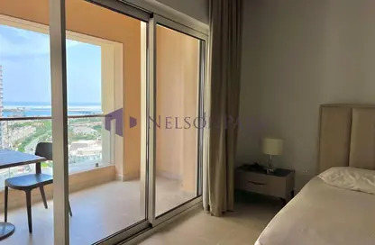 Apartment - Studio - 1 Bathroom for rent in Viva East - Viva Bahriyah - The Pearl Island - Doha
