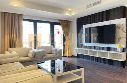 Apartment - 1 Bedroom - 2 Bathrooms for rent in One Porto Arabia - Porto Arabia - The Pearl Island - Doha